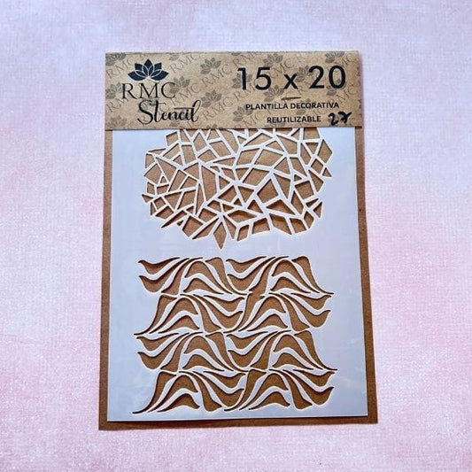 Stencil 15X20 ANT27 Trama Doble