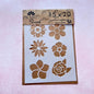 Stencil 15X20 ANT32 Trama Flores