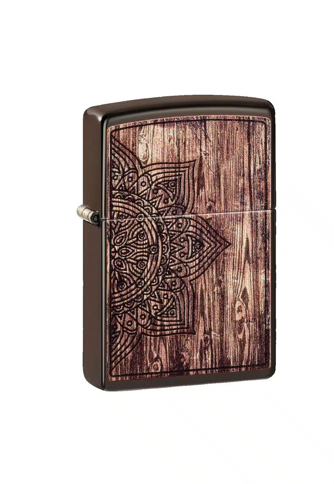 Encendedor Zippo Wood Mandala Desing Cafe ZP49184