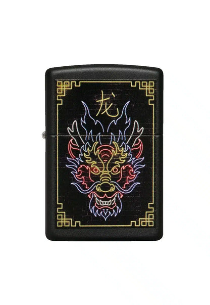Encendedor Zippo Neon Dragon Design  Zp49396