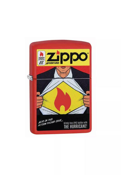 Encendedor Zippo Comic Design Rojo ZP233.CI411226