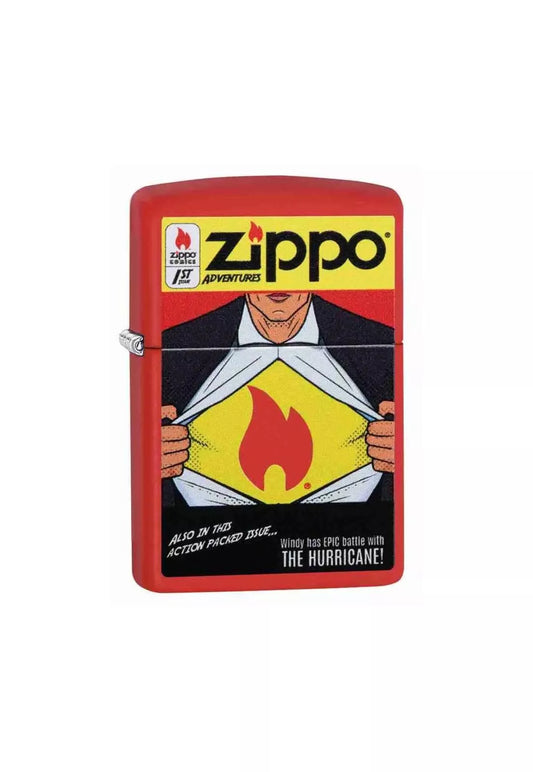 Encendedor Zippo Comic Design Rojo ZP233.CI411226