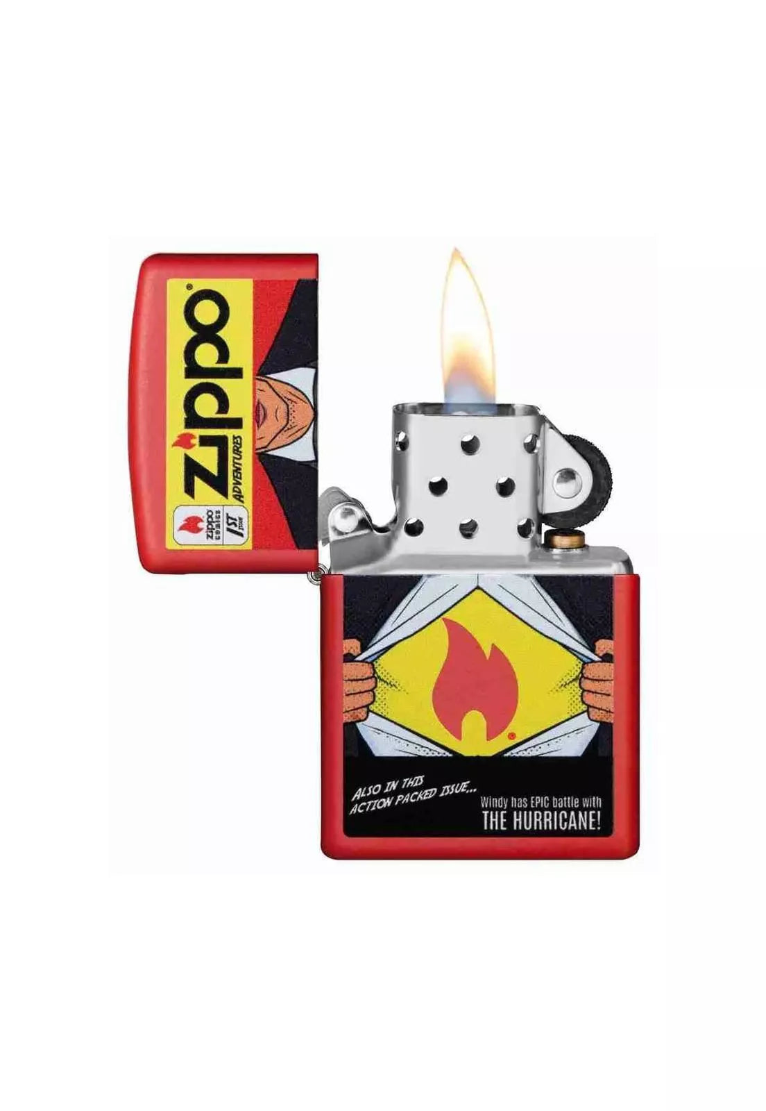Encendedor Zippo Comic Design Rojo ZP233.CI411226