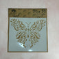 Stencil 20X20  Animales Mariposa I02