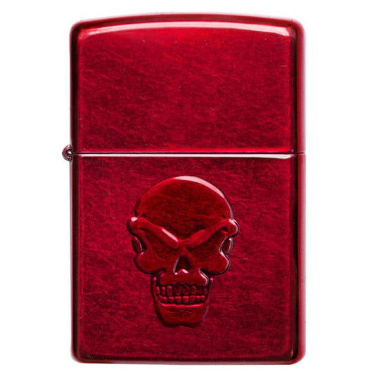 Encendedor Zippo Red Doom Calavera Rojo ZP21186
