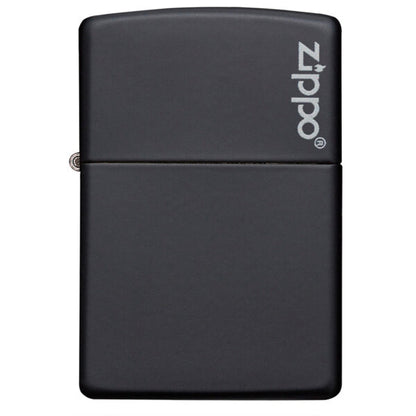 Encendedor Zippo Classic Black Matte Logo ZP218ZL..