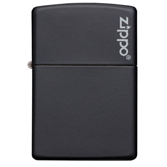 Encendedor Zippo Classic Black Matte Logo ZP218ZL..