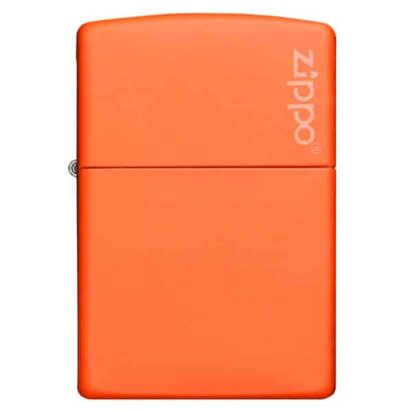 ENCENDEDOR ZIPPO 231Z CLASSIC ORANGE ZIP-231Z LOGO NARANJA MATE