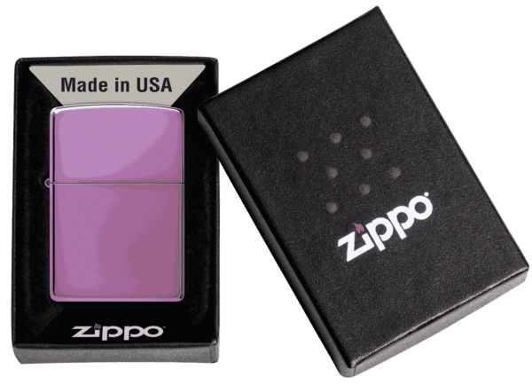 Encendedor Zippo Polish Purple Morado ZP24747