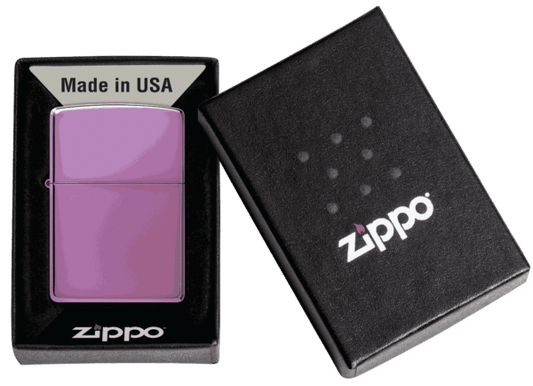 Encendedor Zippo Polish Purple Morado ZP24747