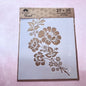 Stencil 25X30  ANK09 - Floral
