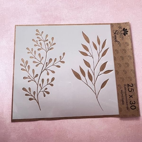 Stencil 25X30  ANK06 - Floral