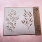 Stencil 25X30  ANK06 - Floral