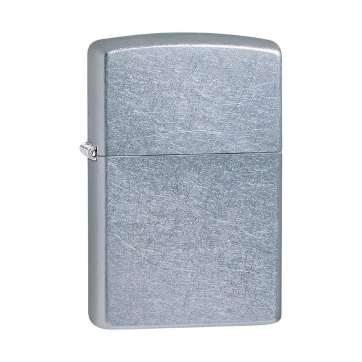 Encendedor Zippo Lighter Street Chrome Plateado Zp207