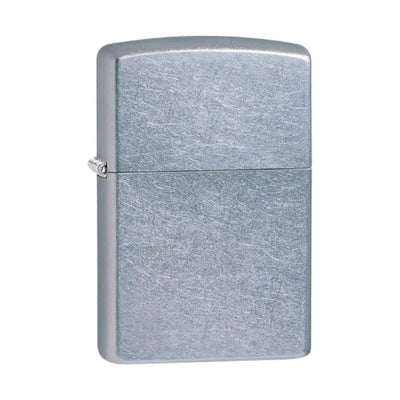 Encendedor Zippo Lighter Street Chrome Plateado Zp207