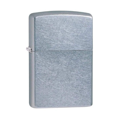 Encendedor Zippo Lighter Street Chrome Plateado Zp207