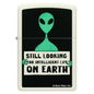 Encendedor Zippo Buck Wear Alien Design Blanco ZP46092