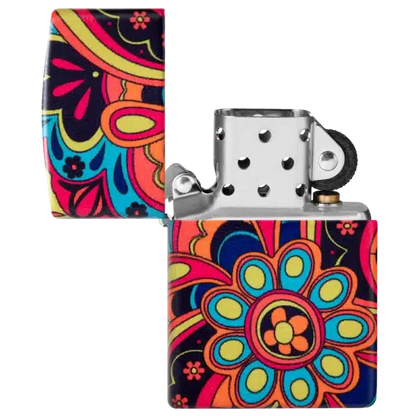 Encendedor Zippo Flower Power Design Multicolor ZP46128