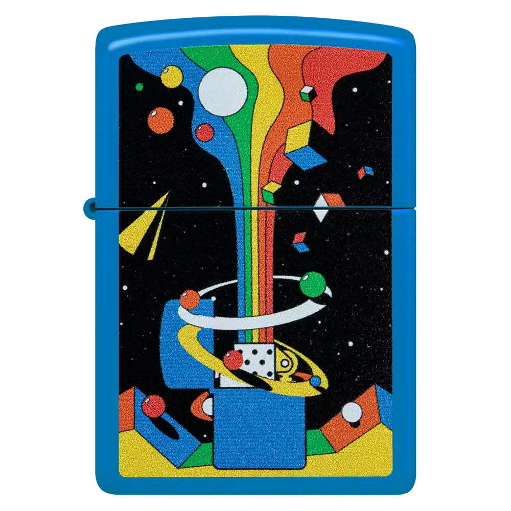 Encendedor Zippo Cosmic Zippo Azul ZP46155