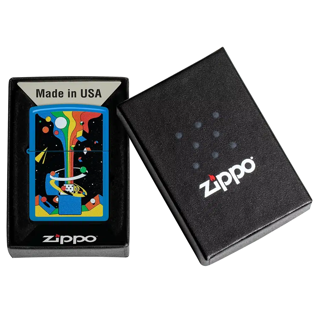 Encendedor Zippo Cosmic Zippo Azul ZP46155