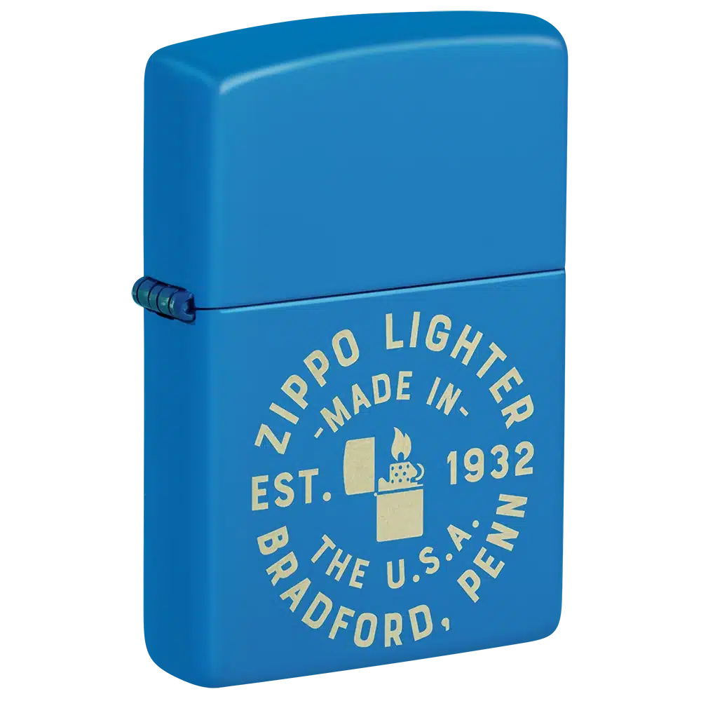 Encendedor Zippo Zippo Seal Design Azul ZP46173