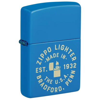 Encendedor Zippo Zippo Seal Design Azul ZP46173