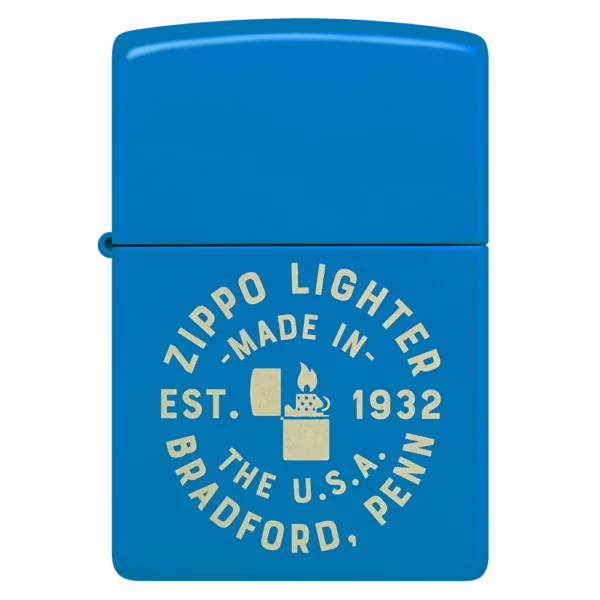 Encendedor Zippo Zippo Seal Design Azul ZP46173