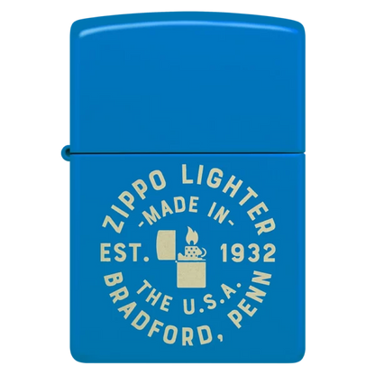 Encendedor Zippo Zippo Seal Design Azul ZP46173
