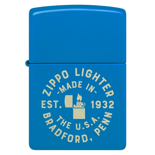 Encendedor Zippo Zippo Seal Design Azul ZP46173