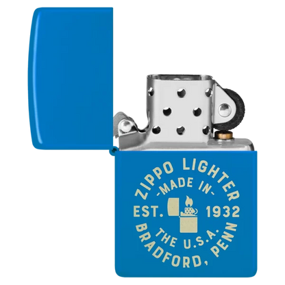 Encendedor Zippo Zippo Seal Design Azul ZP46173