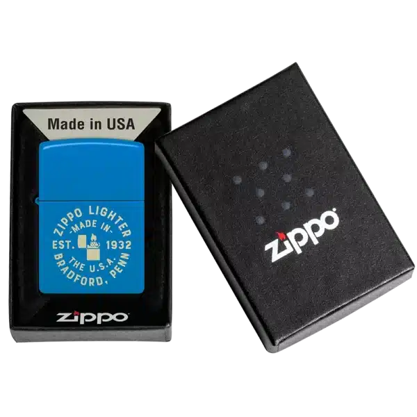 Encendedor Zippo Zippo Seal Design Azul ZP46173
