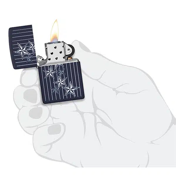 Encendedor Zippo Americana Design Azul ZP48188