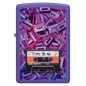Encendedor Zippo 80s Cassette Tape Morado ZP48521