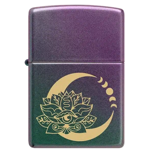 Encendedor Zippo Lotus Moon Design Tornasol ZP48587