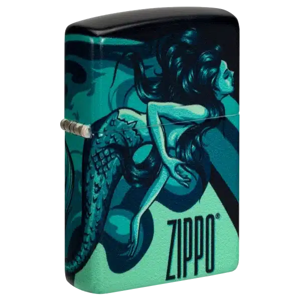 Encendedor Zippo Mermaid Zippo Design Turquesa ZP48605