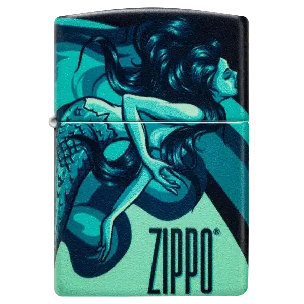 Encendedor Zippo Mermaid Zippo Design Turquesa ZP48605