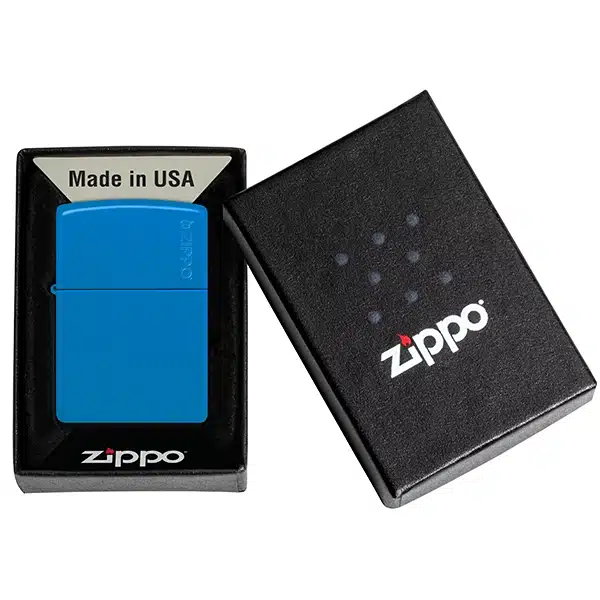 Encendedor Zippo Classic Sky Blue Azul ZP48628ZL