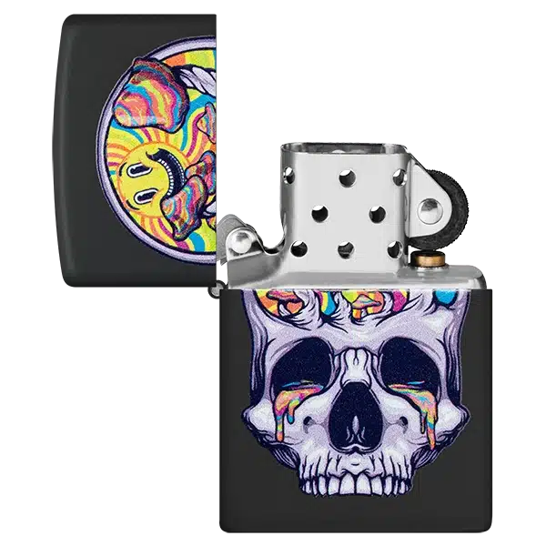 Encendedor Zippo Skull Moon Design  ZP48737