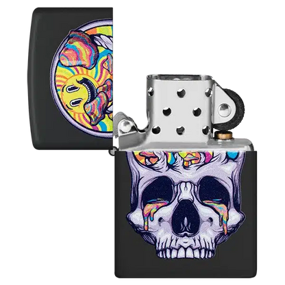 Encendedor Zippo Skull Moon Design  ZP48737