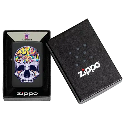 Encendedor Zippo Skull Moon Design  ZP48737