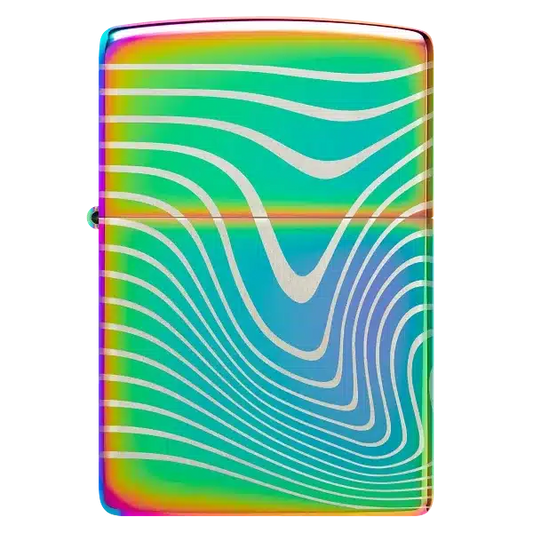 Encendedor Zippo Wavy Pattern Design Tornasol ZP48775