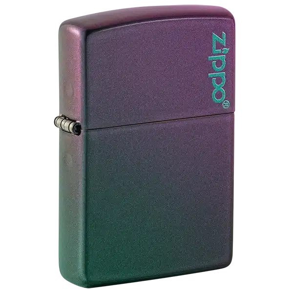 Encendedor Zippo Iridiscente Logo Morado ZP49146ZL