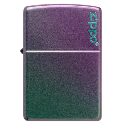 Encendedor Zippo Iridiscente Logo Morado ZP49146ZL