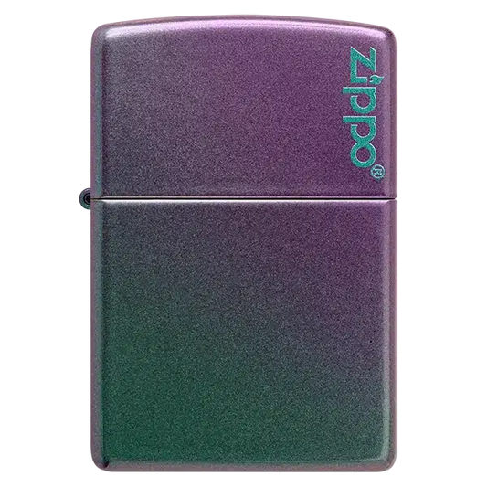 Encendedor Zippo Iridiscente Logo Morado ZP49146ZL
