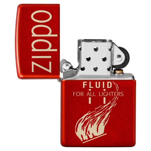 Encendedor Zippo Retro Design Rojo Zp49586