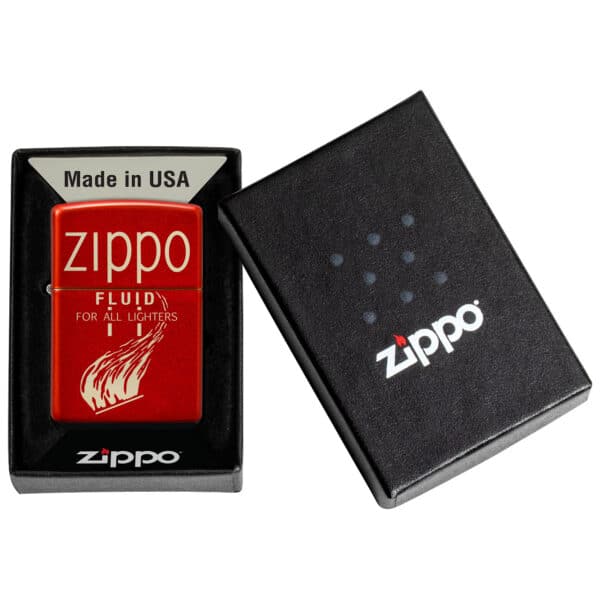 Encendedor Zippo Retro Design Rojo Zp49586