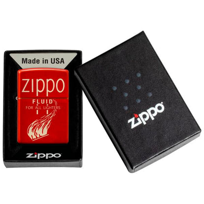 Encendedor Zippo Retro Design Rojo Zp49586