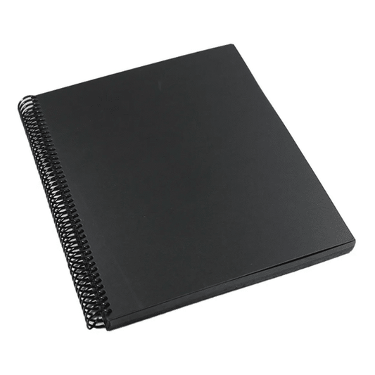 Croquera Bond  80gr Tapa Negra (1/2oficio, 100hj)