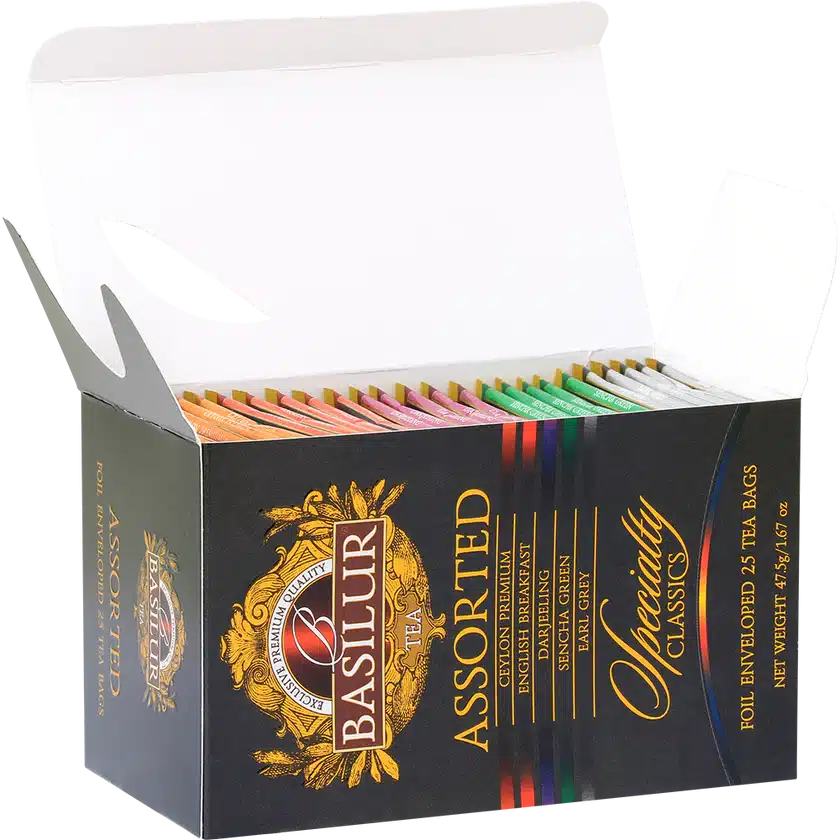 Te Basilur Pack 3 Cajas Assorted Specialty Classic 25 Bolsas