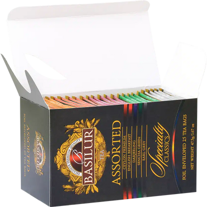 Te Basilur Pack 3 Cajas Assorted Specialty Classic 25 Bolsas